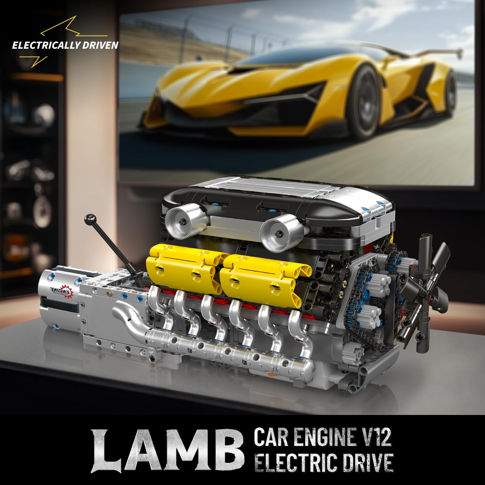Комплект модели двигателя V12, – обзор и цена Running Gear Engine